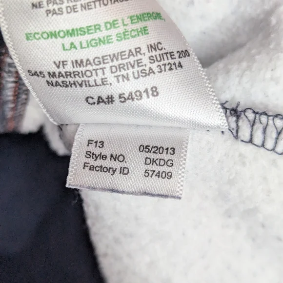 Chicago Bears NFL Team Apparel Women’s Hoodie Large Colorblock Navy White Fleece - Picture 10 of 10